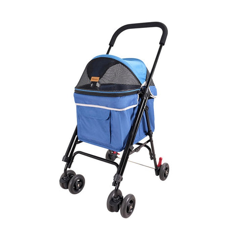 Aanbieding Astro Go Lite Pet Stroller Hondenbuggy - Blue bij Superbay  