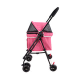 Mooi Astro Go Lite Pet Stroller Hondenbuggy - Pink