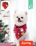 Mooi Honden Kerst Bandana