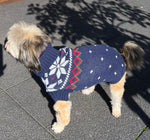 Honden Trui Kerstmis Noors - Warm, Comfortabel & Stijlvol | Blauw | XS - 3XL | Superbay