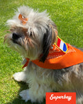 Honden Bandana Oranje Juichcape | Superbay