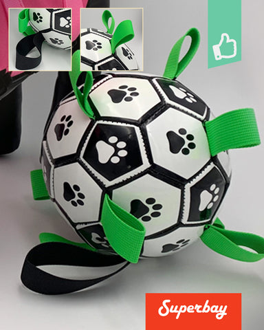 Aanbieding Lintbal Honden Voetbal bij Superbay  
