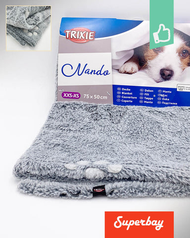 Warme Hondendeken Soft Fleece XXS, XS, S & M | Superbay